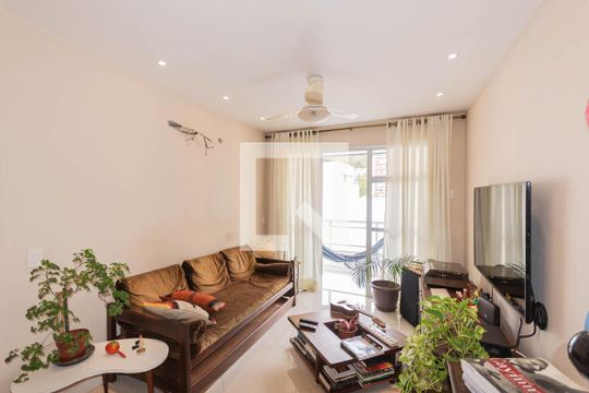 Sala de apartamento à venda com 3 quartos, 92m² em Grajaú, Rio de Janeiro