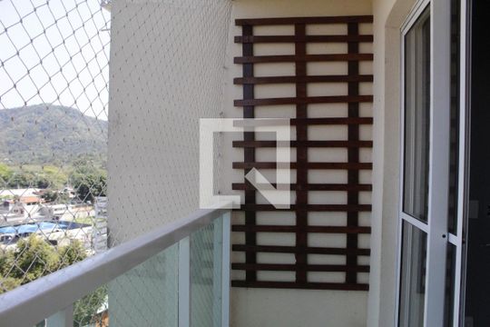 Varanda da Sala/Cozinha de apartamento à venda com 2 quartos, 60m² em Jacarepaguá, Rio de Janeiro