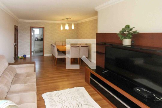 Sala de apartamento à venda com 3 quartos, 98m² em Vila Celeste, São Paulo