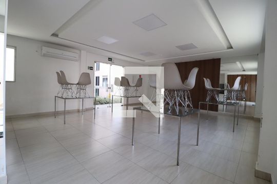 Área comum - Salão de festas de apartamento para alugar com 2 quartos, 47m² em Grand Ville, Uberlândia