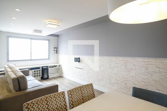 Sala de apartamento à venda com 3 quartos, 86m² em Santa Paula, São Caetano do Sul
