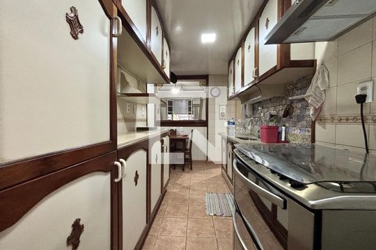 Cozinha de apartamento para alugar com 2 quartos, 87m² em Copacabana, Rio de Janeiro