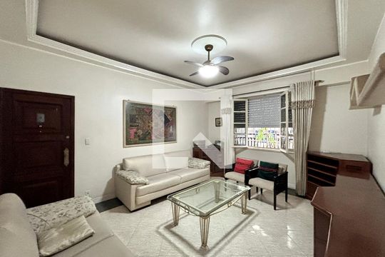 Sala de apartamento para alugar com 2 quartos, 87m² em Copacabana, Rio de Janeiro