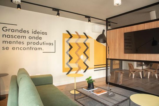 Área comum - Coworking de apartamento para alugar com 1 quarto, 39m² em Vila da Saúde, São Paulo