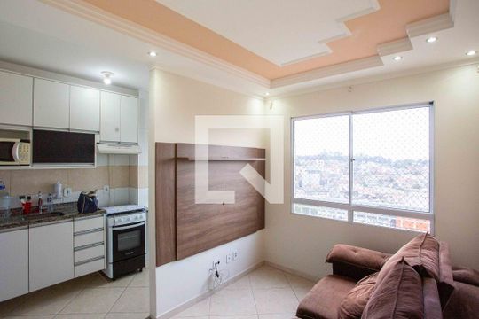 Sala de apartamento à venda com 2 quartos, 44m² em Canhema, Diadema