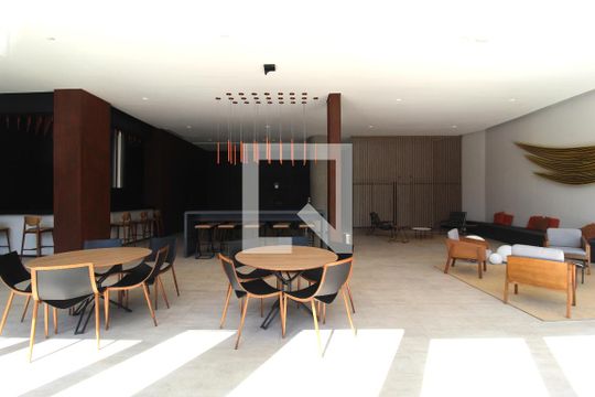 Área Comum - Salão de Festas de apartamento à venda com 1 quarto, 115m² em Vila Olímpia, São Paulo