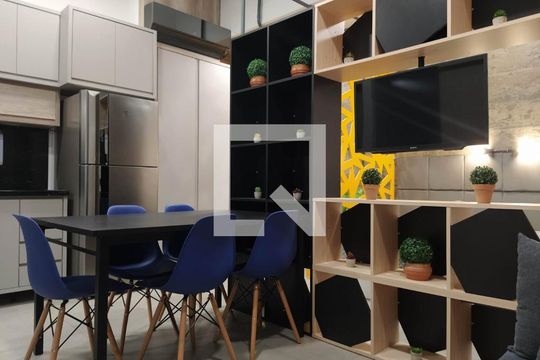 Sala de apartamento à venda com 1 quarto, 60m² em Perdizes, São Paulo