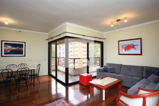 Sala de apartamento à venda com 3 quartos, 205m² em Vila Andrade, São Paulo