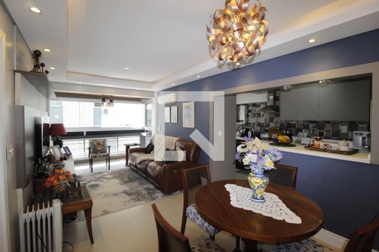 Sala de apartamento à venda com 2 quartos, 81m² em Independência, Porto Alegre