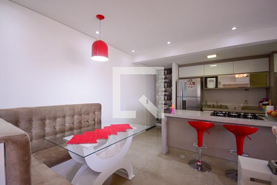 Sala  de apartamento à venda com 2 quartos, 96m² em Vila Brasilio Machado, São Paulo