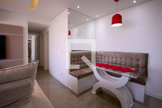 Sala  de apartamento à venda com 2 quartos, 96m² em Vila Brasilio Machado, São Paulo