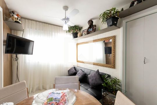 Sala de apartamento à venda com 2 quartos, 33m² em República, São Paulo