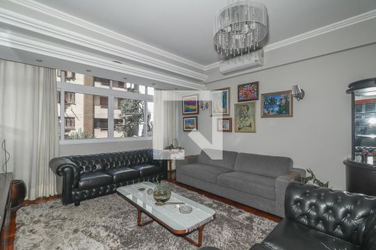 Sala de apartamento à venda com 3 quartos, 161m² em Independência, Porto Alegre
