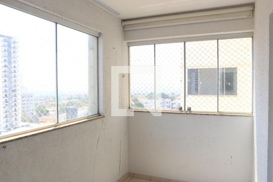 Varanda da Sala de apartamento para alugar com 2 quartos, 70m² em Setor Leste Universitário, Goiânia