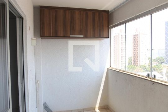 Varanda da Sala de apartamento para alugar com 2 quartos, 70m² em Setor Leste Universitário, Goiânia
