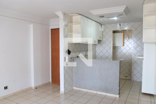Sala de apartamento para alugar com 2 quartos, 70m² em Setor Leste Universitário, Goiânia