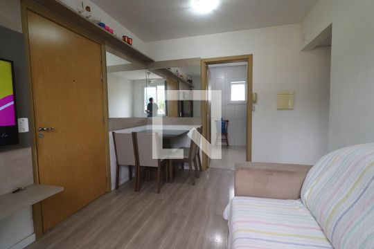 Sala de apartamento para alugar com 2 quartos, 63m² em Liberdade, Novo Hamburgo