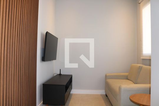 Sala de apartamento para alugar com 1 quarto, 38m² em Barra Funda, São Paulo