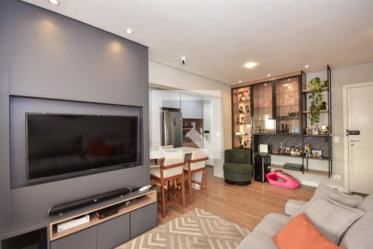 Sala de apartamento para alugar com 3 quartos, 100m² em Morumbi, São Paulo