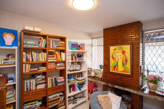 Sala de Estar de casa à venda com 3 quartos, 363m² em Jardim Brasilandia, São Bernardo do Campo