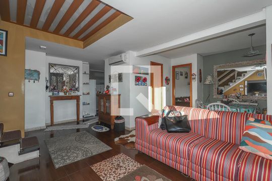 Sala de apartamento à venda com 3 quartos, 110m² em Passo D’areia, Porto Alegre
