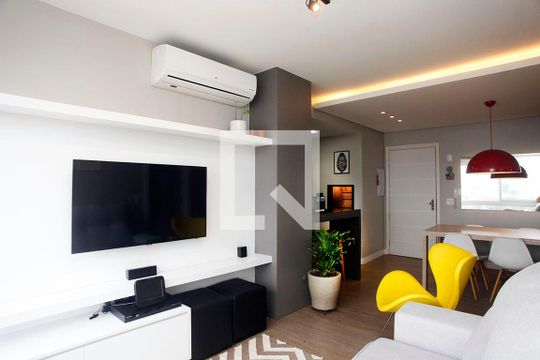 Sala de apartamento à venda com 2 quartos, 64m² em Santana, Porto Alegre
