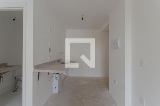 Cozinha de kitnet/studio à venda com 1 quarto, 34m² em Vila Mariana, São Paulo