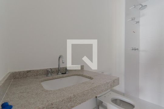 Banheiro de kitnet/studio à venda com 1 quarto, 34m² em Vila Mariana, São Paulo