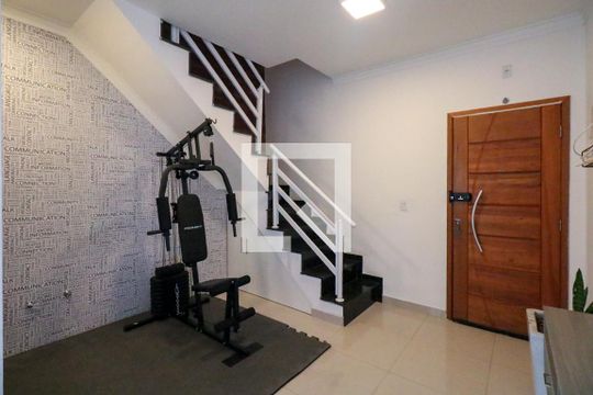 Sala de apartamento para alugar com 2 quartos, 104m² em Santa Maria, Santo André