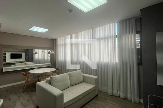 Sala de apartamento à venda com 1 quarto, 52m² em Coracao de Jesus, Belo Horizonte