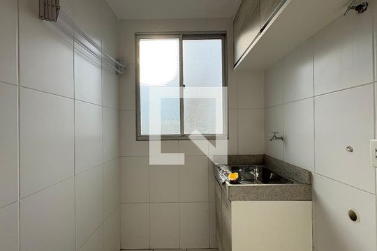 Área de Serviço de apartamento à venda com 2 quartos, 50m² em Parque São Vicente, Mauá