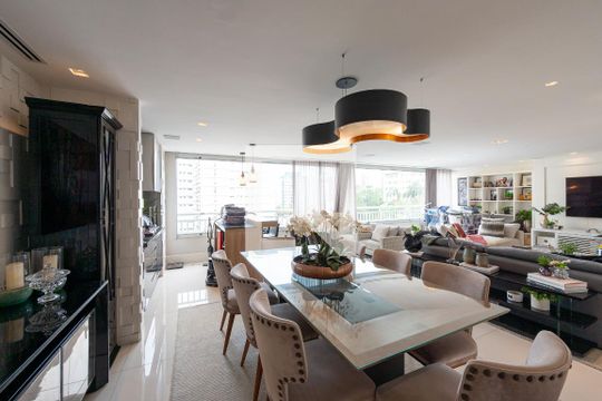 Sala de apartamento à venda com 3 quartos, 164m² em Vila da Saúde, São Paulo