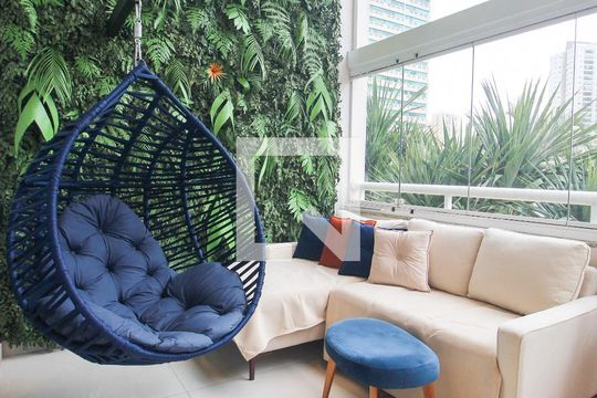 Varanda gourmet de apartamento à venda com 3 quartos, 246m² em Vila Suzana, São Paulo