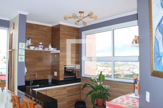 Sala de apartamento para alugar com 3 quartos, 178m² em Parque Esplanada do Embu, Embu das Artes