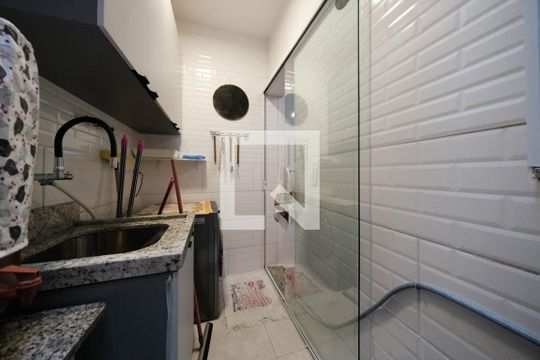 Área de Serviço de casa de condomínio à venda com 2 quartos, 91m² em Burgo Paulista, São Paulo