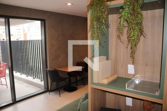 Área comum de kitnet/studio à venda com 1 quarto, 25m² em Consolação, São Paulo