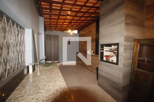Área Gourmet de casa à venda com 5 quartos, 248m² em Colégio Batista, Belo Horizonte