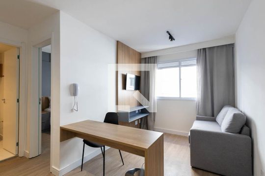 Sala de apartamento à venda com 1 quarto, 26m² em República, São Paulo