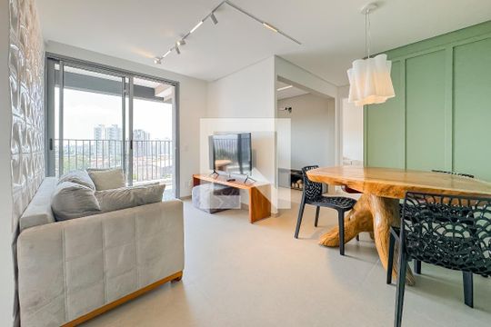 Sala de apartamento à venda com 2 quartos, 50m² em Ipiranga, São Paulo