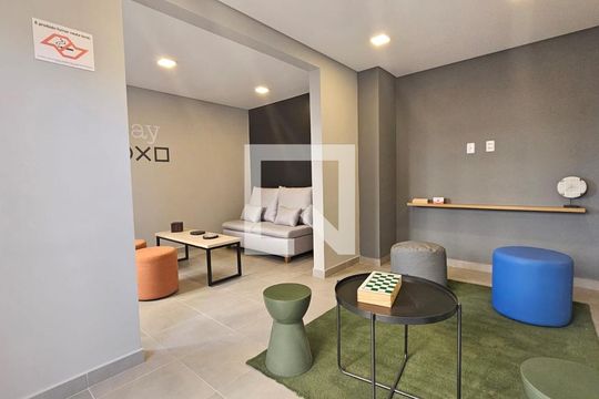 Área comum - Salão de jogos de apartamento para alugar com 1 quarto, 28m² em Penha de França, São Paulo