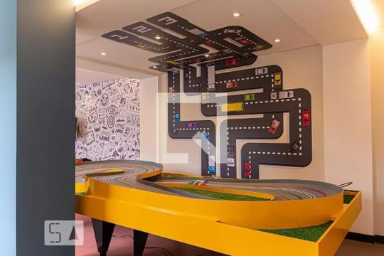 Área comum de apartamento à venda com 3 quartos, 106m² em Vila Dom Pedro I, São Paulo