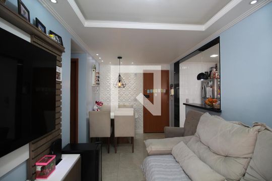 Sala de apartamento à venda com 2 quartos, 50m² em Taquara, Rio de Janeiro