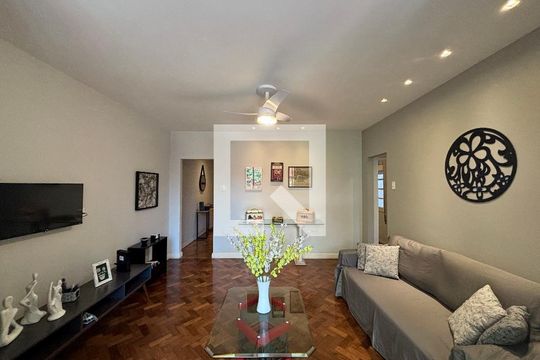 Sala de apartamento à venda com 2 quartos, 92m² em Copacabana, Rio de Janeiro