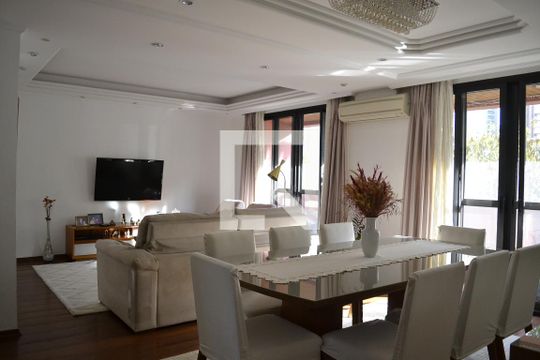 Sala de apartamento à venda com 4 quartos, 154m² em Jardim, Santo André