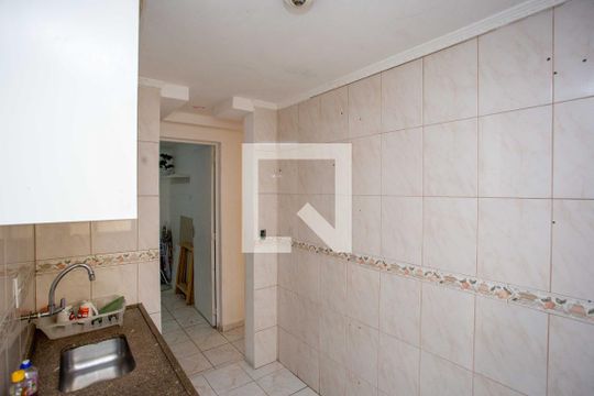 Cozinha de apartamento à venda com 2 quartos, 35m² em Conceição, Diadema