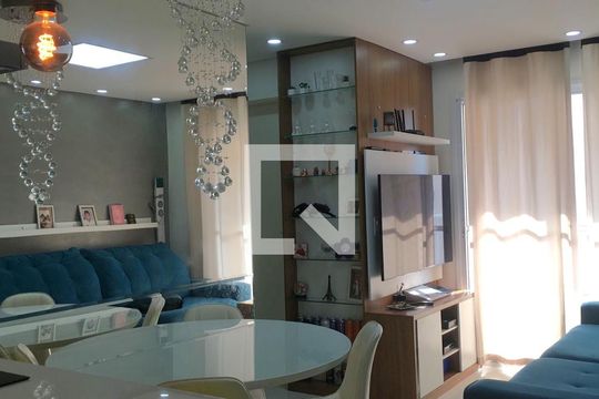 Sala de apartamento à venda com 2 quartos, 48m² em Santa Maria, Osasco