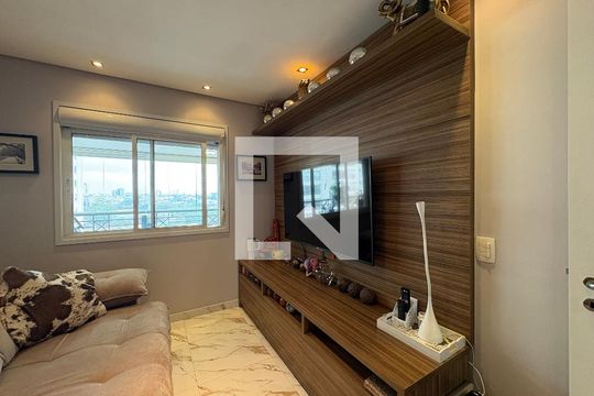 Sala de TV de casa à venda com 3 quartos, 167m² em Jardim, Santo André