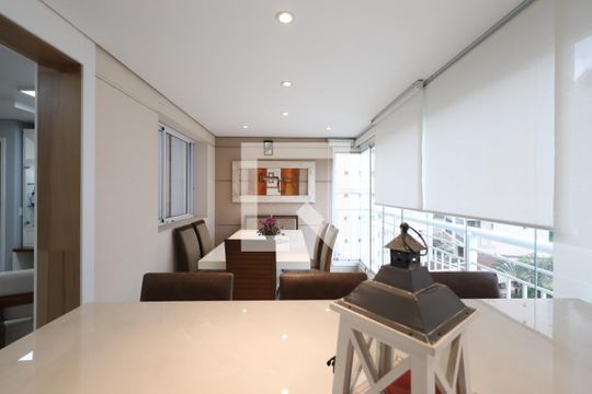 Sacada de apartamento à venda com 3 quartos, 122m² em Tatuapé, São Paulo