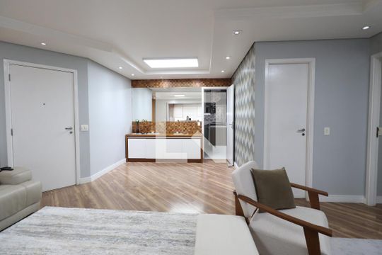 Sala de apartamento à venda com 3 quartos, 122m² em Tatuapé, São Paulo