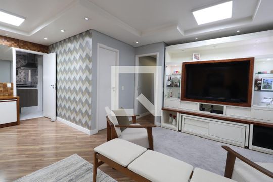 Sala de apartamento à venda com 3 quartos, 122m² em Tatuapé, São Paulo